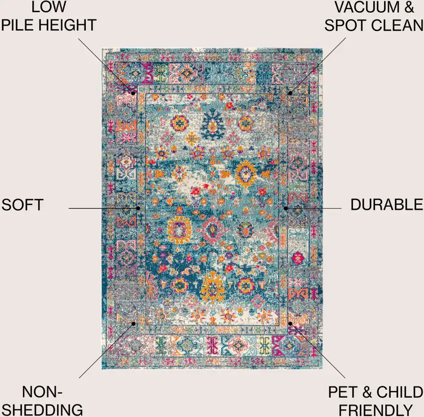 Medallion Area Rug Photo 8