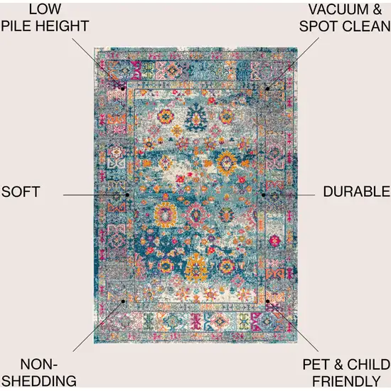 Medallion Area Rug Photo 8