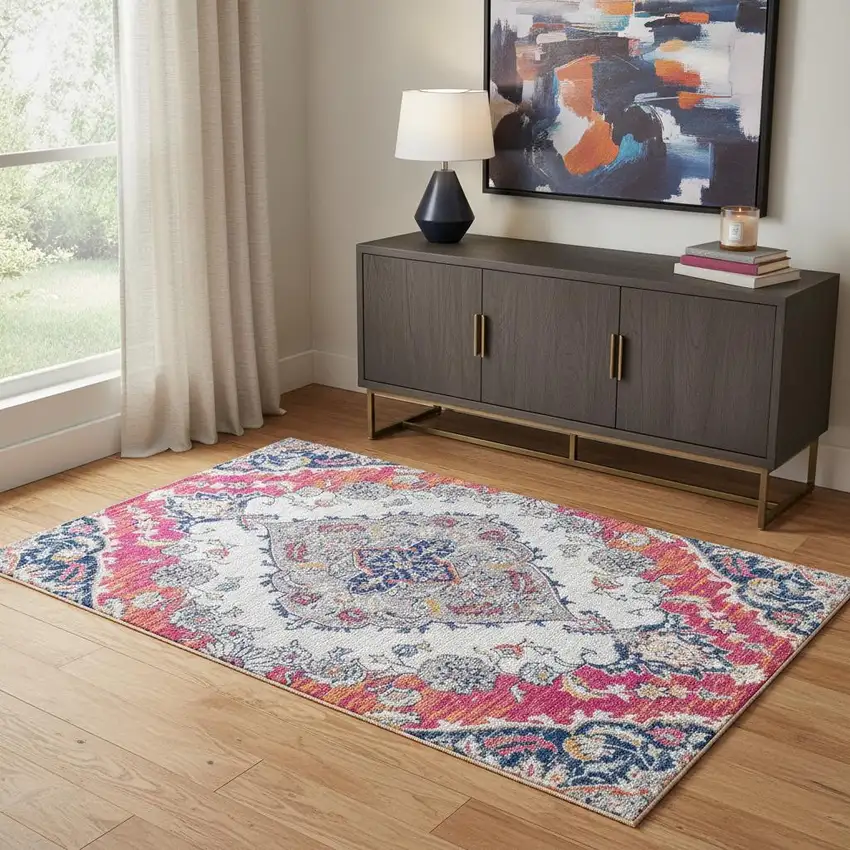 Medallion Area Rug Photo 1