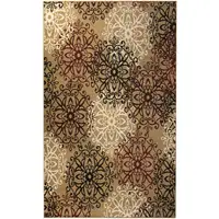 Photo of Medallion Power Loom Stain Resistant Area Rug