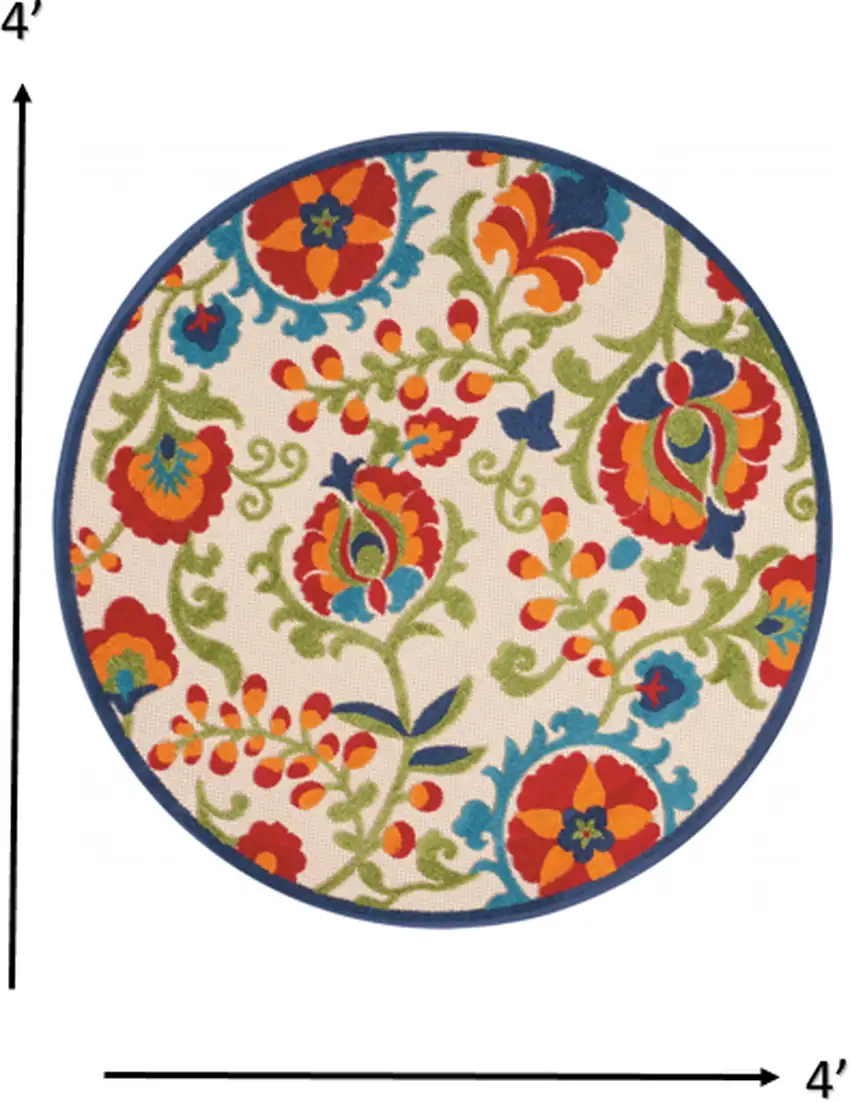 Mediterra Indoor Outdoor Area Rug Photo 4