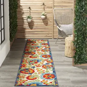 Photo of Mediterra Indoor Outdoor Runner Rug