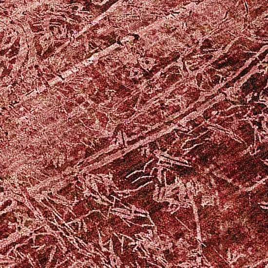Merlot Abstract Washable Non Skid Indoor Outdoor Area Rug Photo 8