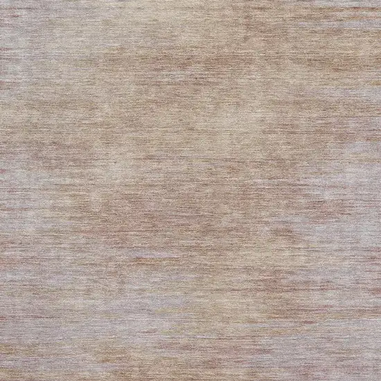 Merlot And Beige Abstract Washable Area Rug With UV Protection Photo 4