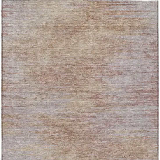 Merlot And Beige Abstract Washable Indoor Outdoor Area Rug Photo 7