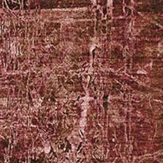 Merlot And Ivory Abstract Washable Area Rug With UV Protection Photo 3