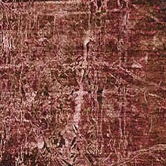 Merlot And Ivory Abstract Washable Area Rug With UV Protection Photo 3