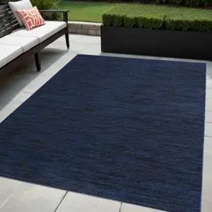 Photo of Midnight Blue Non Skid Indoor Outdoor Area Rug