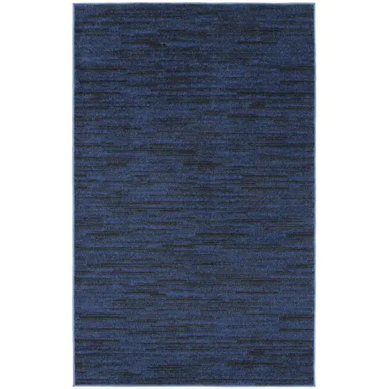 Blue Indoor Outdoor Area Rug Photo 1