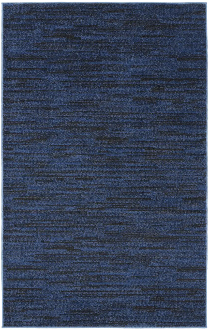 Blue Indoor Outdoor Area Rug Photo 1