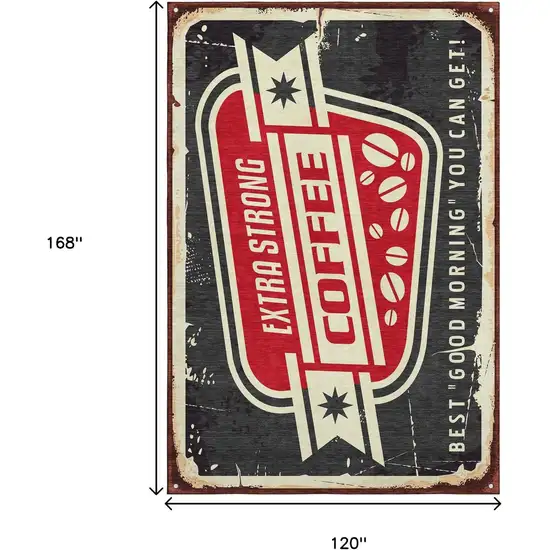 Midnight Red And Ivory Geometric Washable Area Rug With UV Protection Photo 3