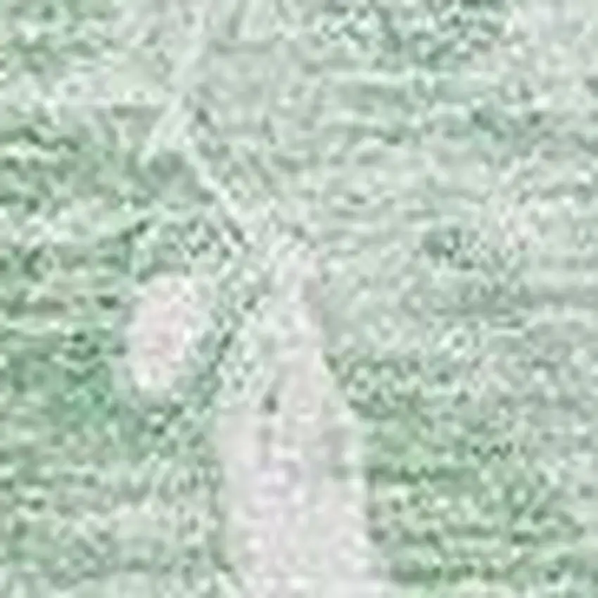 Mint Green And Ivory Abstract Washable Area Rug With UV Protection Photo 4