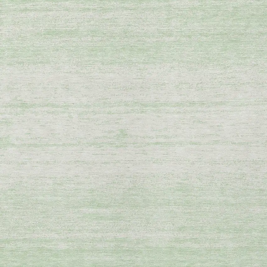 Mint Green And Ivory Striped Washable Indoor Outdoor Area Rug Photo 6