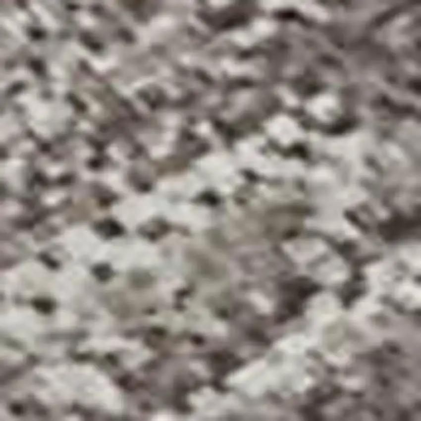 Mint Green Ivory And Silver Abstract Washable Area Rug With UV Protection Photo 8