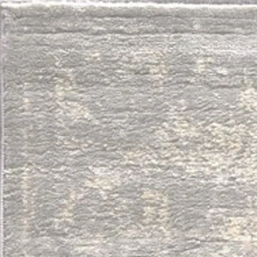 Modern Gray Distressed Area Rug Photo 3