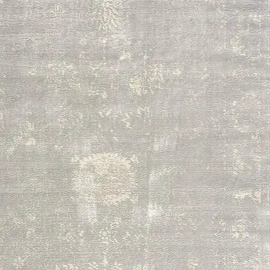 Modern Gray Distressed Scatter Rug Photo 5