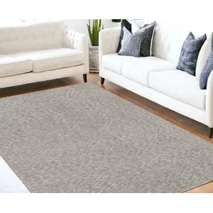 Photo of Modern Shaggy Soft Gray Indoor Area Rug