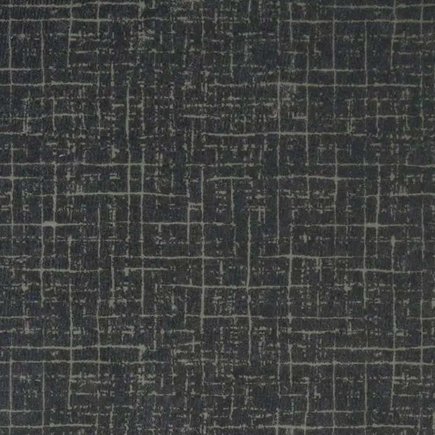 Moss Green And Charcoal Abstract Geometric Washable Area Rug Photo 3