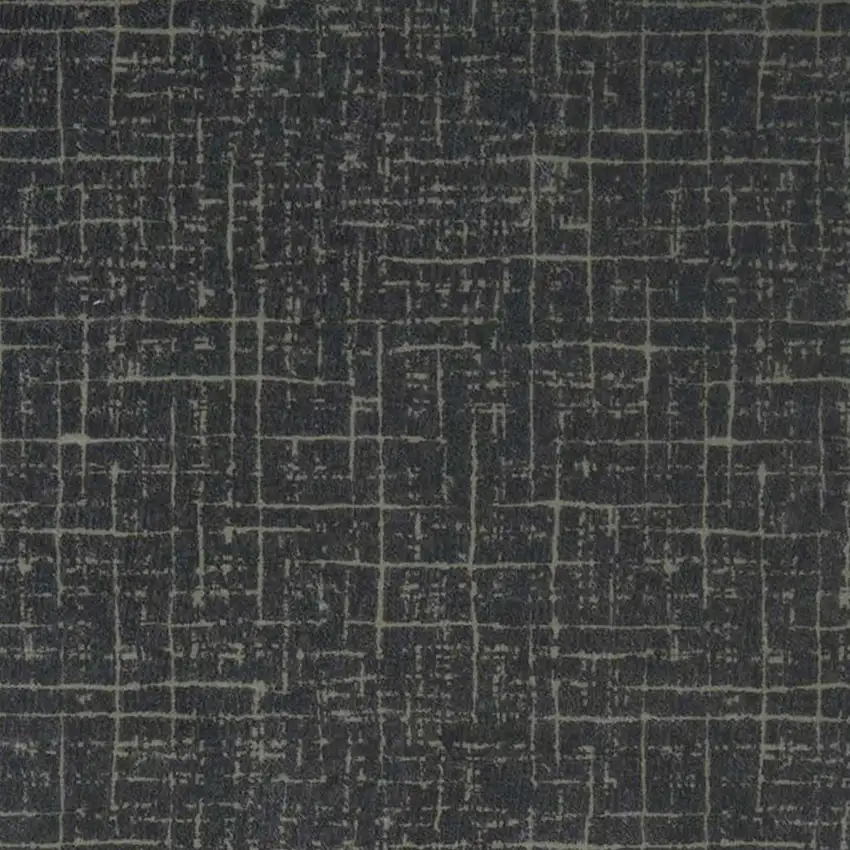 Moss Green And Charcoal Abstract Geometric Washable Area Rug Photo 3