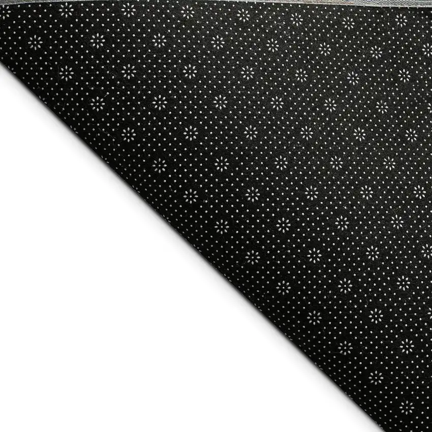 Moss Green Wheat And Black Striped Washable Indoor Outdoor Area Rug Photo 2