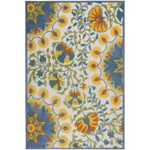 Photo of Multi Medallion Indoor Outdoor Area Rug