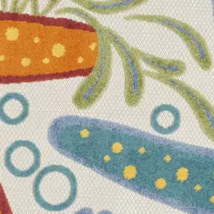 Photo of Multicolor Indoor Outdoor Area Rug