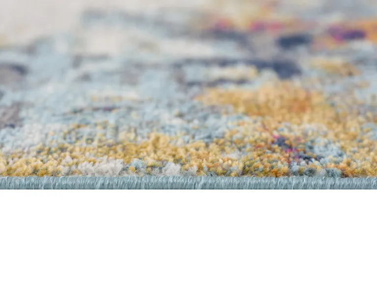 Multicolored Abstract Painting Area Rug Photo 4