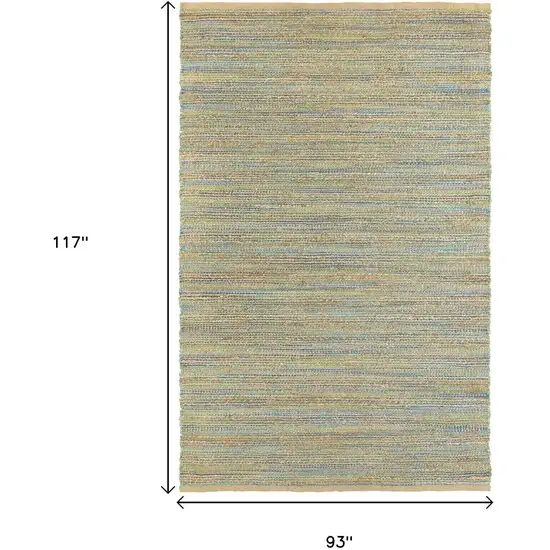 Multitoned Braided Jute Area Rug Photo 7