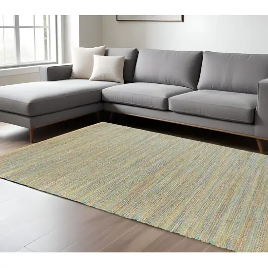 Multitoned Braided Jute Area Rug Photo 2