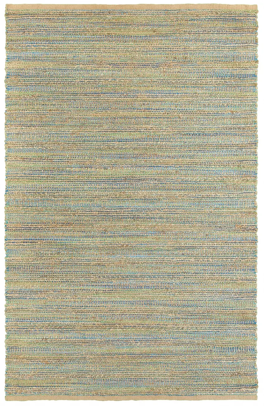 Multitoned Braided Jute Area Rug Photo 1