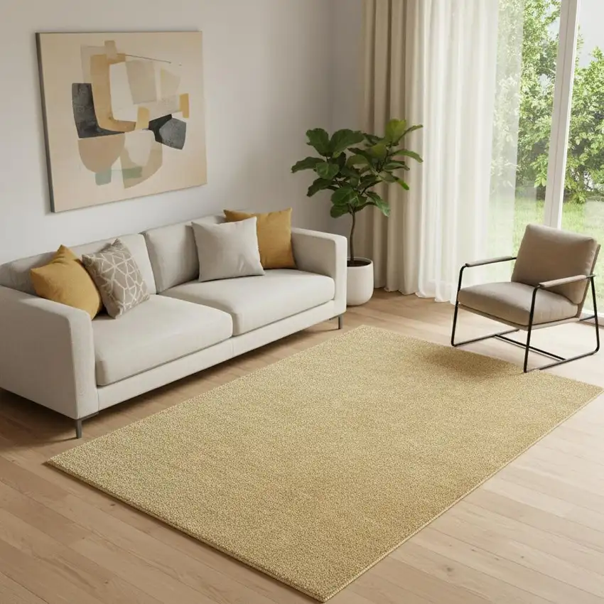 Mustard Area Rug Photo 2