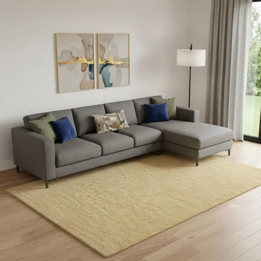 Mustard Area Rug Photo 2