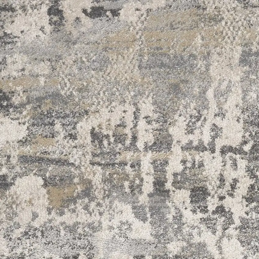 Natural Abstract Area Rug Photo 7