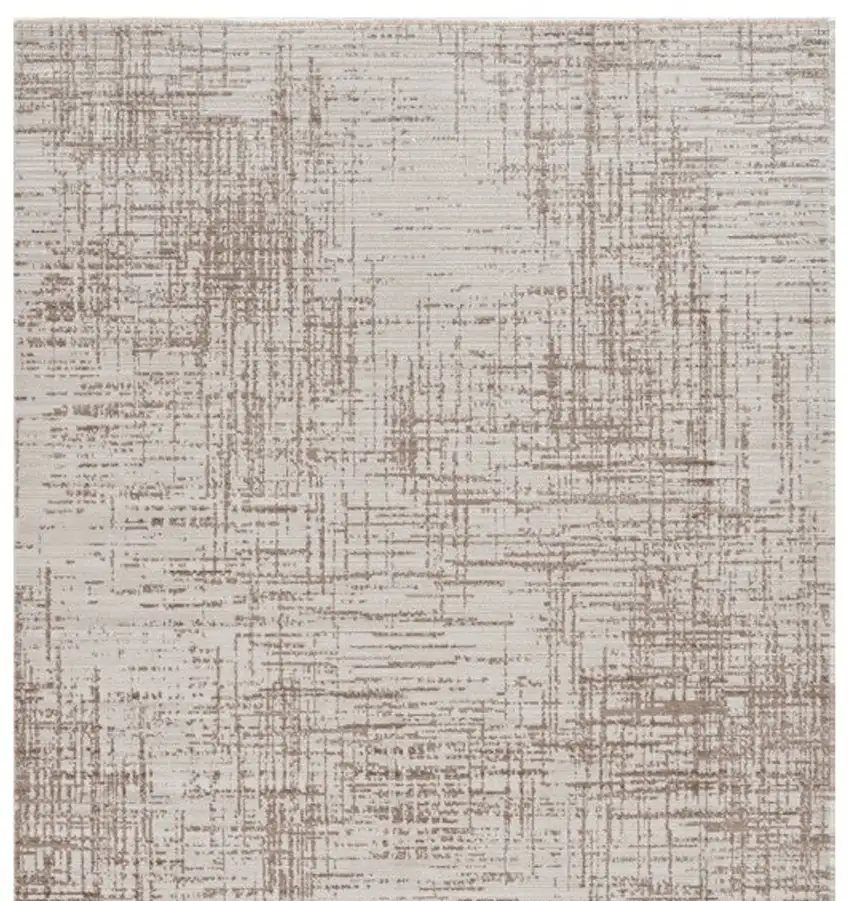 Natural Abstract Area Rug Photo 6