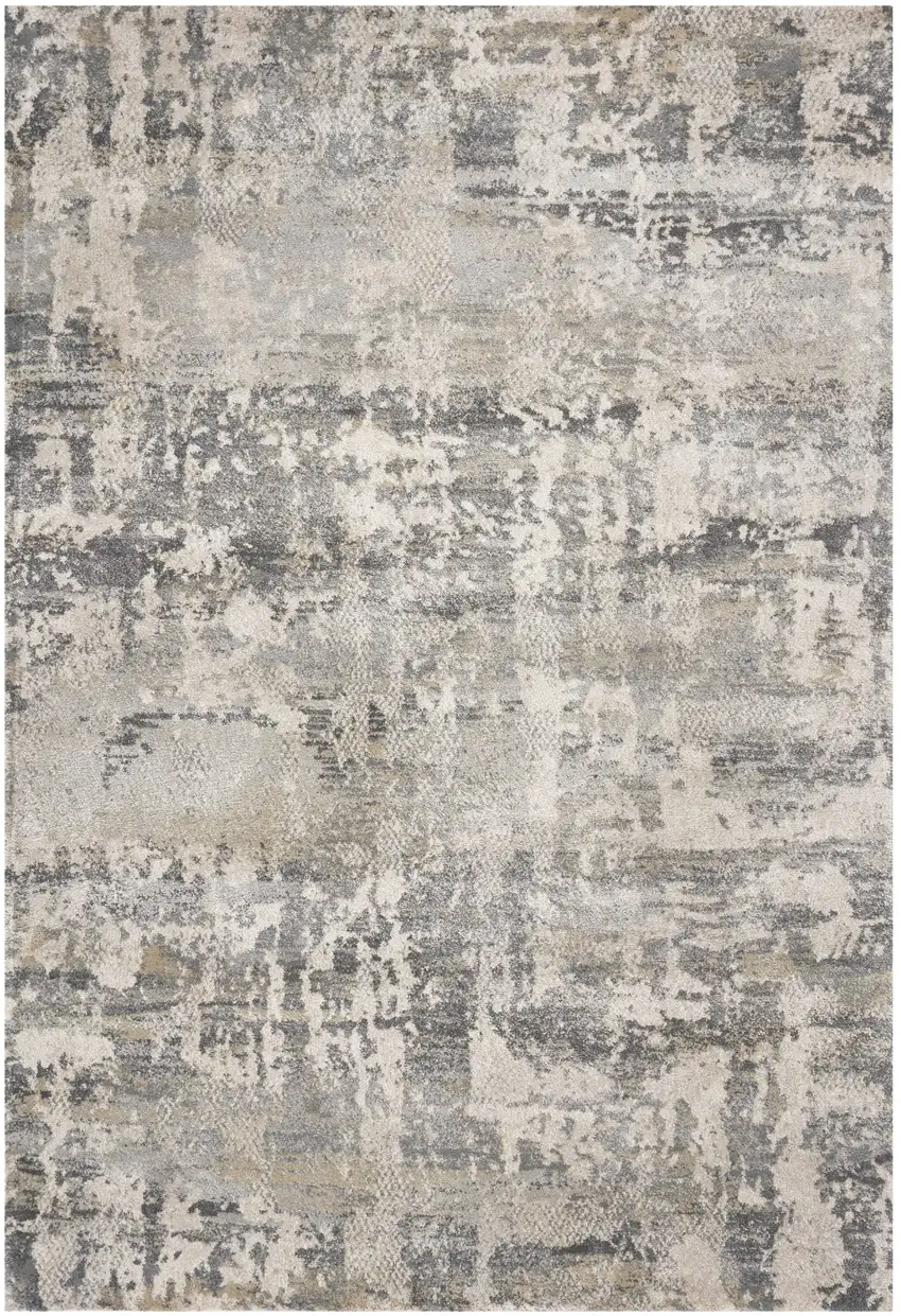 Natural Abstract Brushstrokes Indoor Area Rug Photo 2