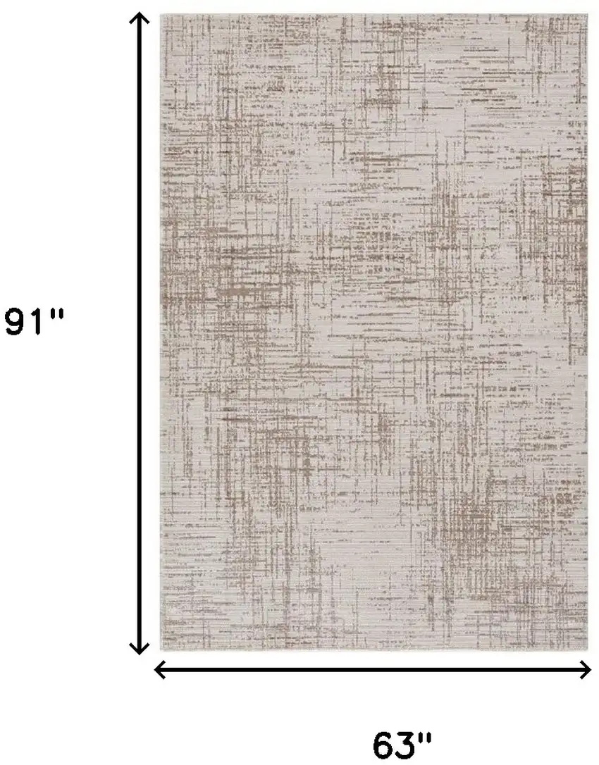 Natural Abstract Transitional Indoor Area Rug Photo 3