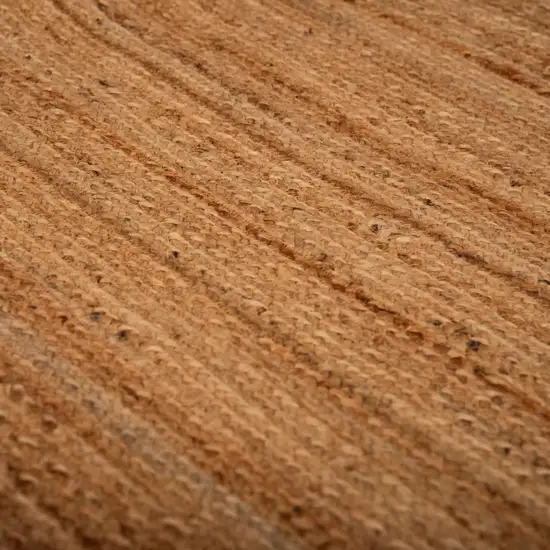 Natural And Beige Jute Hand Woven Area Rug Photo 5