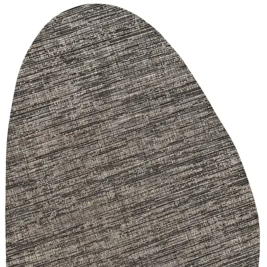 Natural And Black Medallion Indoor Outdoor Area Rug Photo 3