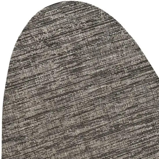 Natural And Black Medallion Indoor Outdoor Area Rug Photo 2