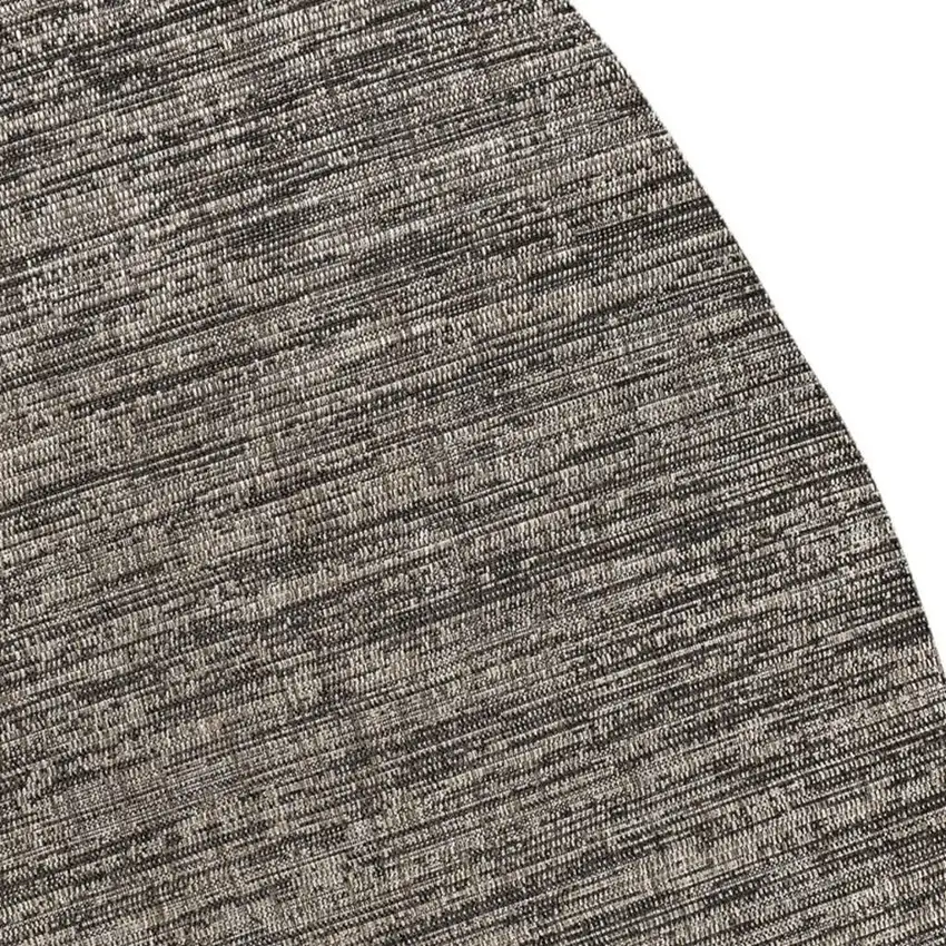 Natural And Black Medallion Indoor Outdoor Area Rug Photo 2