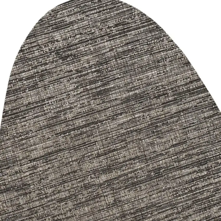 Natural And Black Medallion Indoor Outdoor Area Rug Photo 2