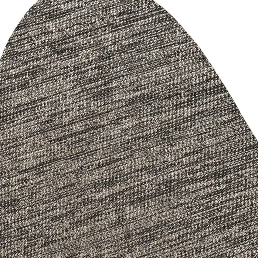 Natural And Black Medallion Indoor Outdoor Area Rug Photo 2