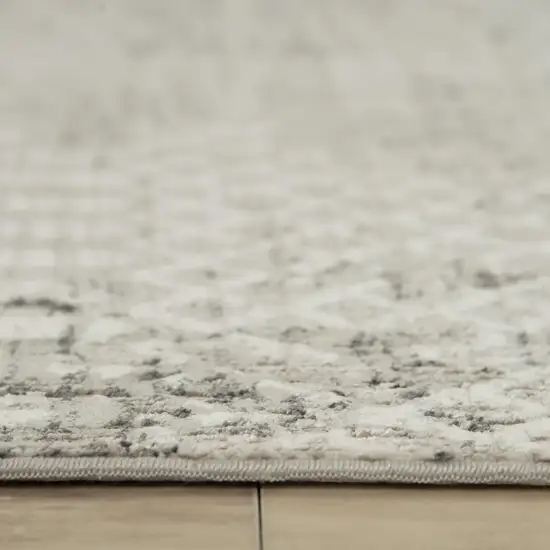 Natural And Brown Geometric Area Rug Photo 2
