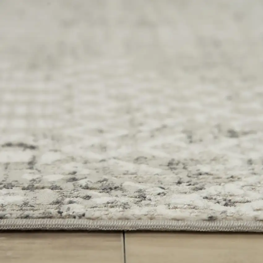 Natural And Brown Geometric Area Rug Photo 2
