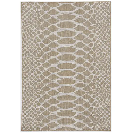 Natural Animal Print Area Rug Photo 2