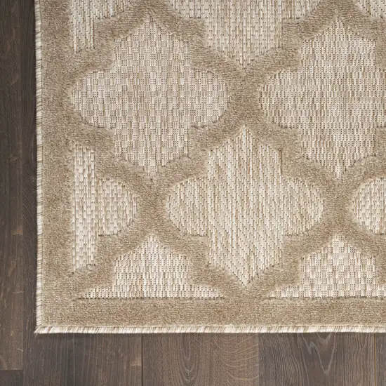 Beige Indoor Outdoor Area Rug Photo 6