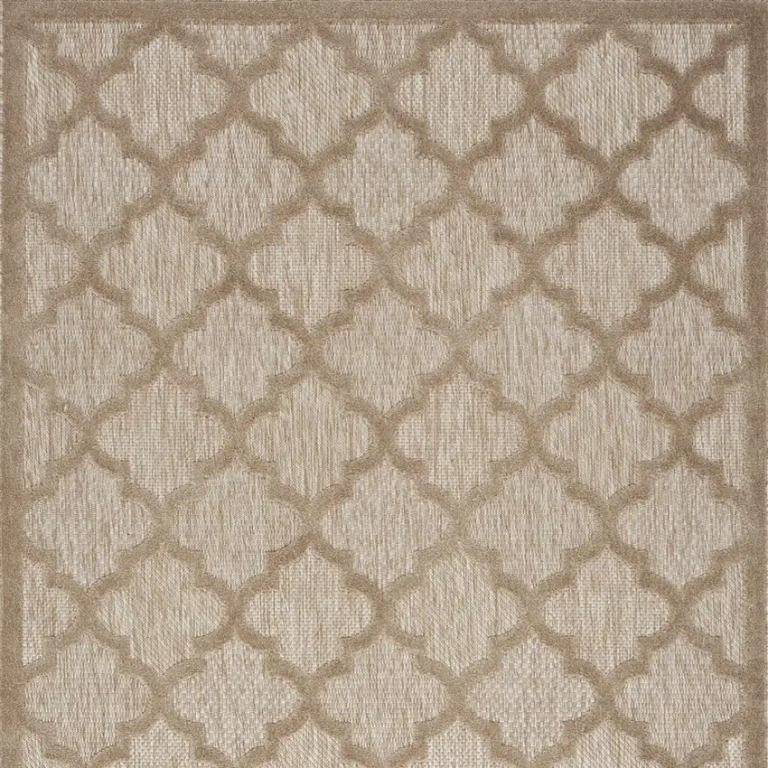Beige Indoor Outdoor Area Rug Photo 9