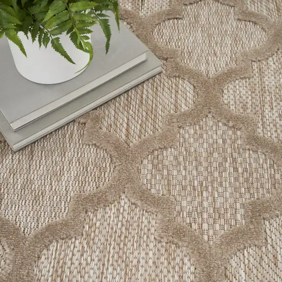 Beige Indoor Outdoor Area Rug Photo 7