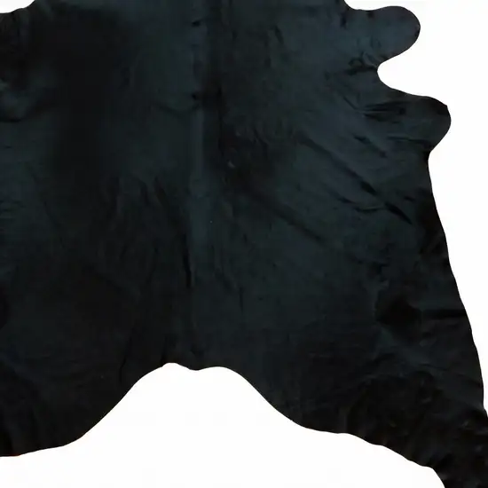 6 Ft Natural Black Brindled Cowhide Rug Photo 4