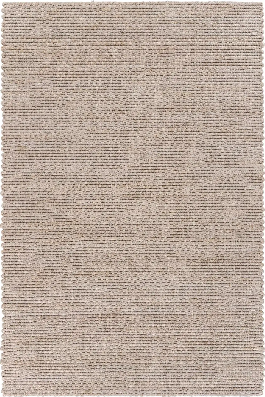 Natural Bleached Contemporary Area Rug Photo 1